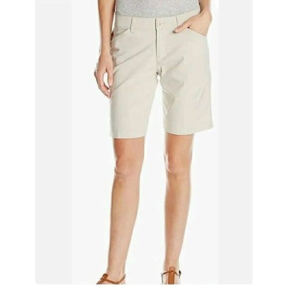 Dickies Women's Stretch Performance Short Size‎ 4(Stone)
